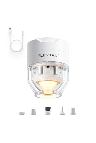 Choice White FLEXTAIL TINY PUMP 3X - 5kPa Ultra-Light Portable Air Pump, 5-Mo...