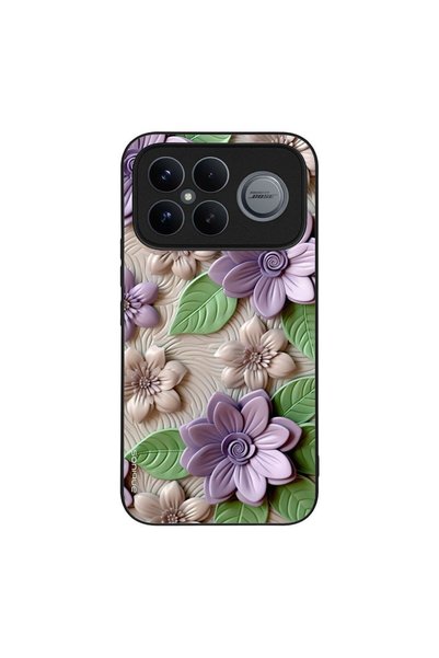Sonique Θήκη 3D Flower Series για Xiaomi Poco F8 Ultra 5G Βιολετί