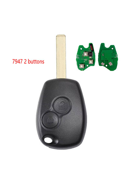 Choice مفتاح سيارة عن بعد بزرين 7947 من Kgreat لرينو داستر مودوس كليو 3 توينج...