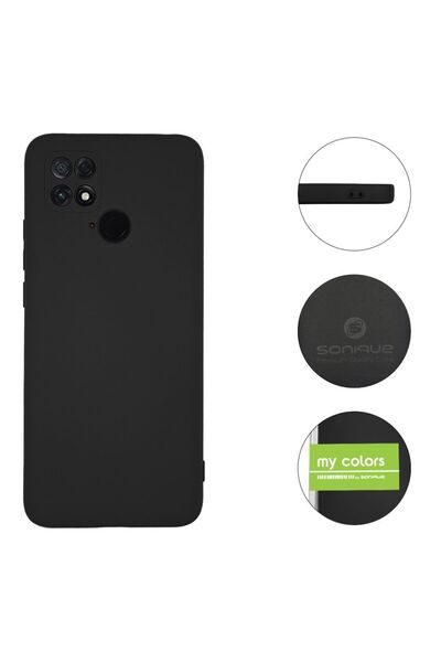 Sonique Θήκη Σιλικόνης My Colors Xiaomi Poco C40 Μαύρο