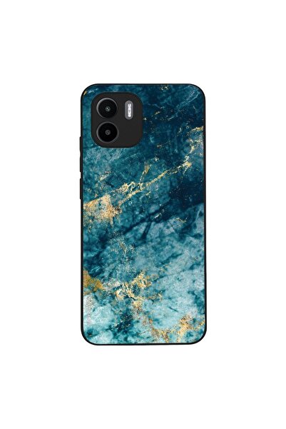 Sonique Θήκη Marble Series για Xiaomi Redmi A1 / Redmi A2 Μπλε