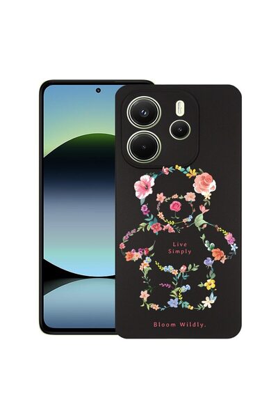 bestcase Θήκη για Xiaomi Redmi Note 14, Αρκουδάκι Ζωντανό Απλό Σχέδιο, Λεπτή ...