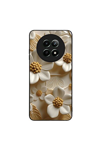 Sonique Θήκη 3D Flower Series για Realme 12 5G / Realme 12x Λευκό