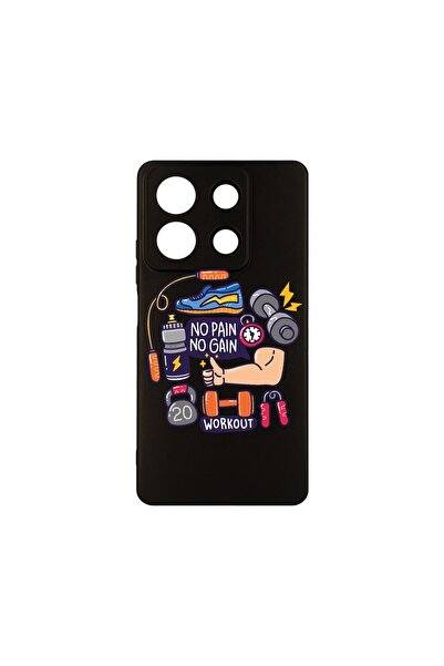 bestcase Тънък силиконов калъф 0.8ММ, съвместим с Xiaomi Redmi Note 13 5G, Бе...
