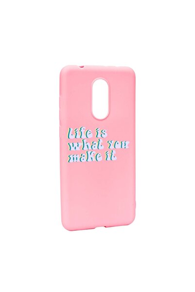 bestcase Προστατευτική θήκη με την επιγραφή  "Life is message ", για Xiaomi R...