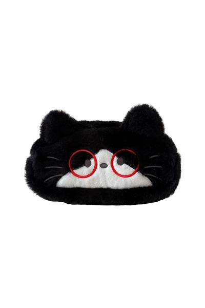 Choice3 Black Kids Gift Funny Cat Cartoon Pencil Case Cute Kawaii Stationery ...