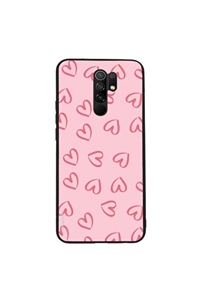 Sonique Θήκη Heart Series για Xiaomi Redmi 9 Ροζ