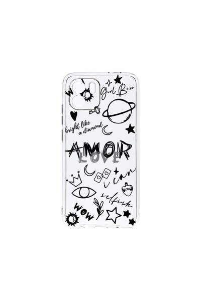 bestcase Διαφανής Θήκη Σιλικόνης 2MM, Συμβατή με Xiaomi Redmi A2, Goth Love, ...