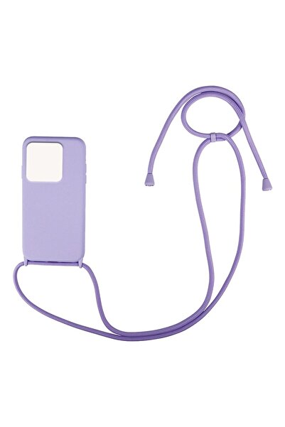 Sonique Θήκη Σιλικόνης με Κορδόνι CarryHang Xiaomi Redmi 10A Λιλά