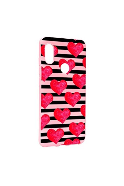 bestcase Калъф за Xiaomi Redmi Note 6 Pro, Силиконов, Червено сърце P102