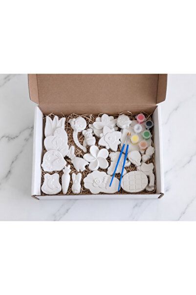 OEM June 1st Gift – Plaster Figure Set for Children to Paint | 25 Various Fig...