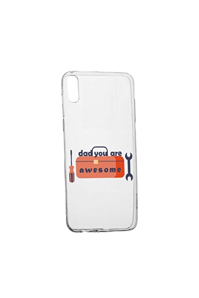 bestcase Husa Silicon Compatibila cu Xiaomi Redmi 9AT, Awesome Dad, rezistent...