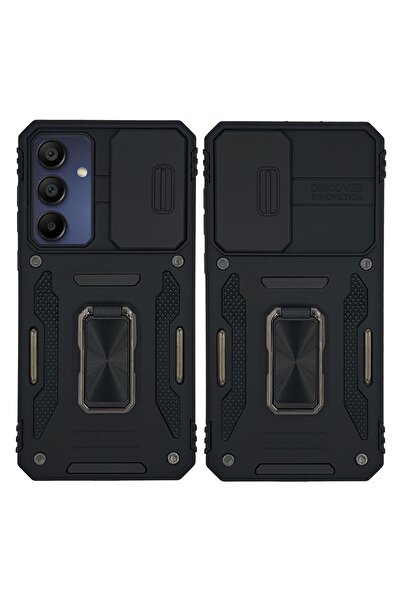 Sonique Θήκη Ring Armor CamShield για Samsung Galaxy A15 4G / Galaxy A15 5G Μ...