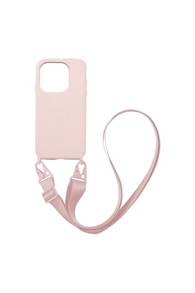 Sonique Θήκη Σιλικόνης με Strap CarryHang Xiaomi Redmi 12C Ροζ