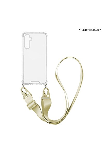 Sonique Θήκη Σιλικόνης με Strap Armor Clear Samsung Galaxy A16 4G / Galaxy A1...