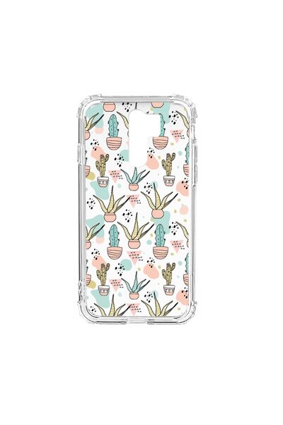 bestcase Husa Anti Shock Silicon Compatibila cu Xiaomi Redmi 9, Cactus, Milit...