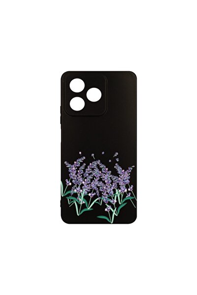 bestcase Husă pentru Xiaomi Redmi 13, Silicon subțire, Lavandă, Protecție cam...