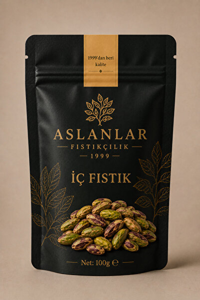 AslanlarFıstıkçılık27 Boz İç Antep Fıstığı (Yeni Mahsül) 100gr