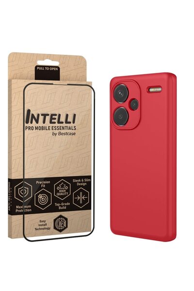 bestcase Intelli¬Æ Set Husa si Folie Full Face pentru Xiaomi Redmi Note 13 Pr...