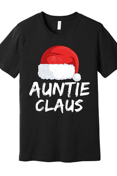 yiou trendy clothing تي شيرت رجالي من Santa Claus Auntie بنمط سانتا كلوز المرح