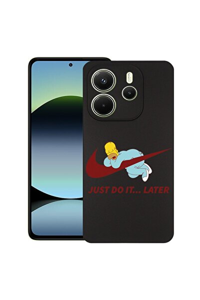 bestcase ¬Æ Husa Slim Silicon pentru Xiaomi Redmi Note 14 5G, Just Do It Late...