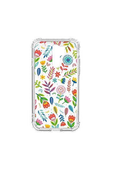 bestcase Husa Anti Shock Silicon Compatibila cu Xiaomi Redmi 9, Happy Flowers...
