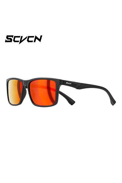 Choice3 نظارات شمسية مستقطبة جديدة طراز Sunset Red-01 SCVCN للرياضات الخارجية...