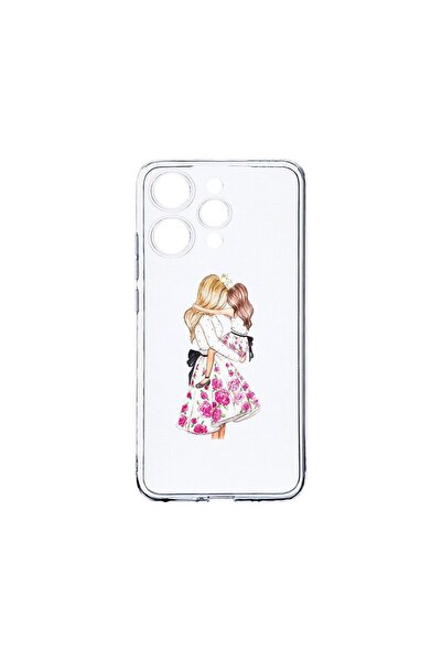 bestcase Прозрачен силиконов калъф 2ММ, съвместим с Xiaomi Redmi 12 4G, Принц...