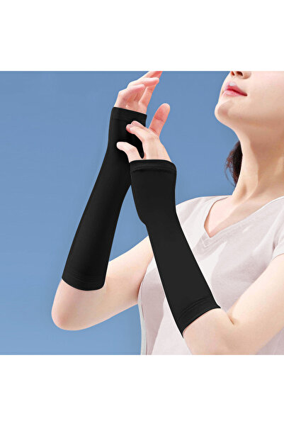 Choice1 One Size black Short Solid Color Sunscreen Mosquito Repellent Breatha...