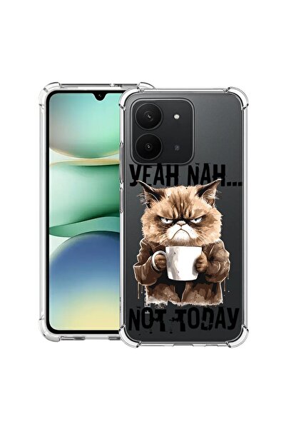 bestcase Husă pentru Xiaomi Redmi 15C 4G (171 MM) cu design „Not Today”, anti...