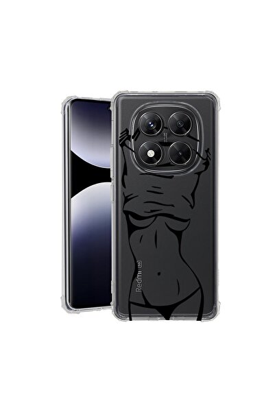 bestcase ¬Æ Husa pentru Xiaomi Redmi Note 14 Pro 5G, Anti Shock 1.5MM, Woman ...