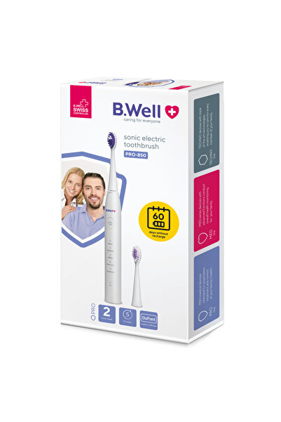 B.Well Swiss فرشاة أسنان كهربائية سونيك من بي ويل PRO-850