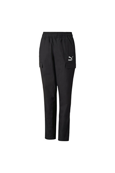 Puma Youth Boys Classics Woven Sweatpants - Black