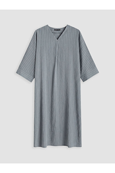 LC Waikiki I V Dikim Striped Modal Blend Dress from Freezen Store
