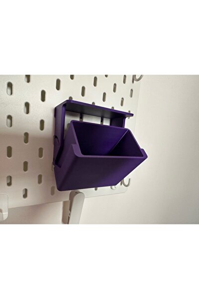 DU&ER Skadis Slanted Drawer Organizer |   Pegboard Compatible Storage Box wit...