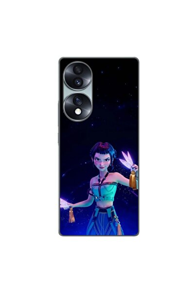 OEM Husa compatibila cu Honor 70 Silicon Gel Tpu Model KPop Demon Hunters Zoey