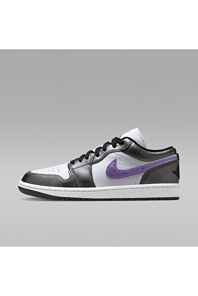 Nike Air Jordan 1 Low Se Genuine Leather Premium Sneaker Shoes /Blue Sport
