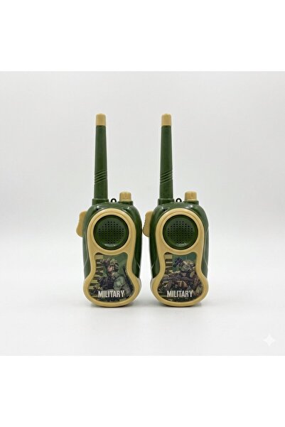 Zadem Store Oyuncak Pilli AskerTelsizi Walkie Talkie