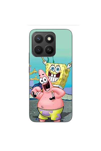 OEM Husa compatibila cu Honor X8c Silicon Gel Tpu Model Spongebob