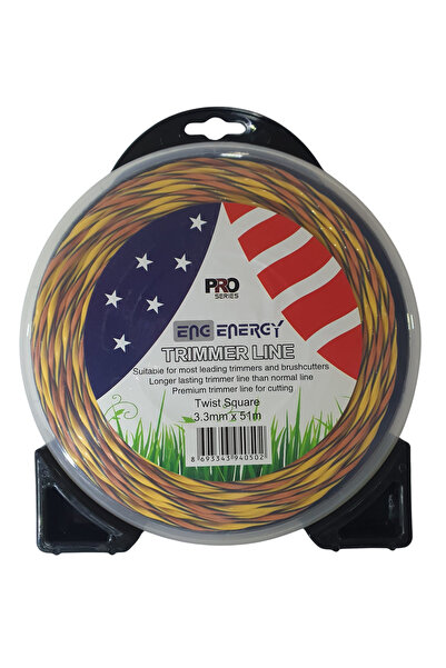 Energy PRO BURGULU ÜÇLÜ RENK 3.3mm 51mt. MİSİNA
