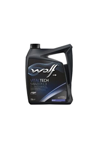 Wolf Engine Oil VITALTECH 5W40 PI C3 5L