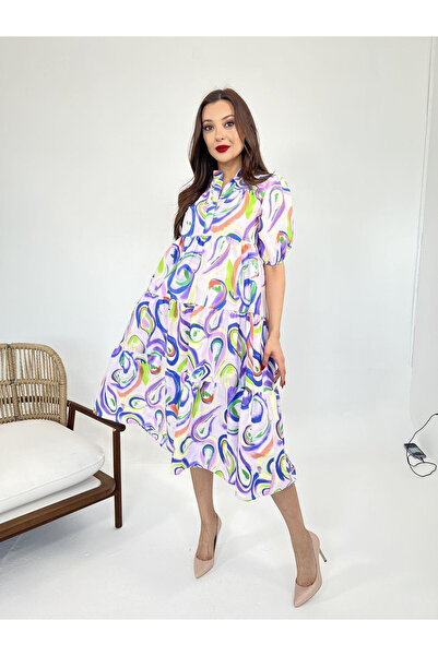 Efnaz style 5522 Dress-Cleveland - S - Gold
