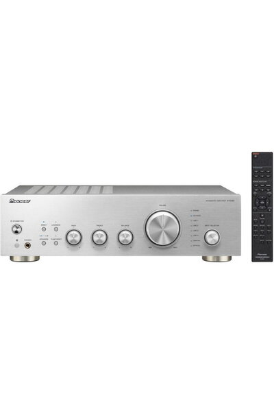 Pioneer Amplificator Integrat A-40AE-S Hi-Fi Stereo 60W/4Ω 30W/8Ω, Argintiu