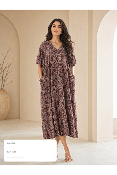 TUFAHA Kashmiri Midi Shirt