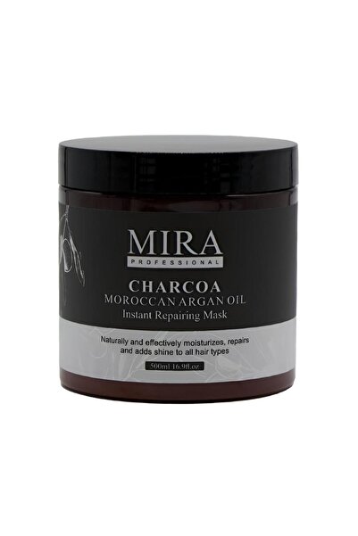 Mira Mira Moroccan Charcoal Instant Repair Hair Mask - 500ml