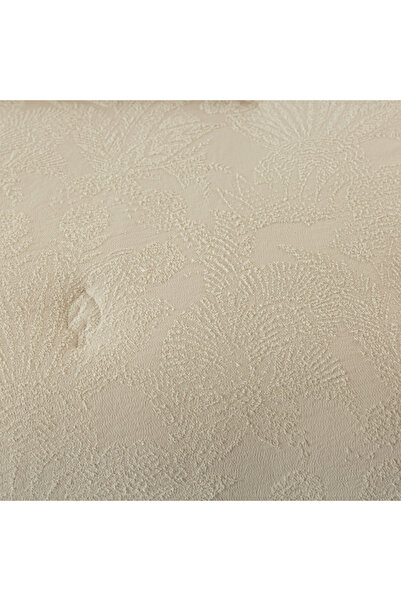 Bleco Cut Flower Milk Velvet Bedding Set, Luxury Jacquard Bed Linens