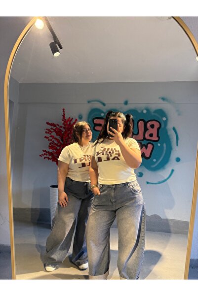 Bluff Büyük Beden Vintage Baggy