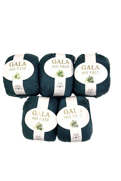 Thezuffy Pachet avantajos Gala Mix 5 bucăți 50% bumbac 100 gr 290 m fir pentr...