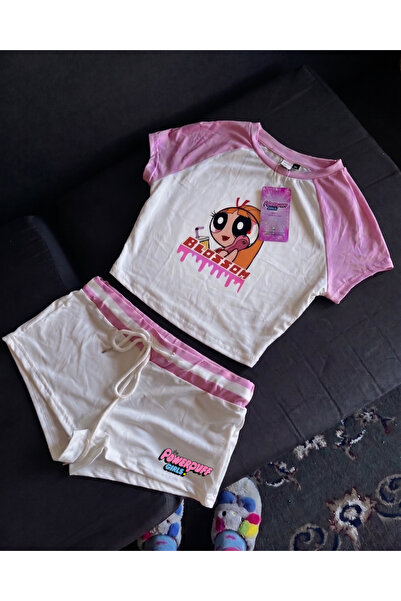Toum Powerpuff Girls Shorts T-Shirt Set