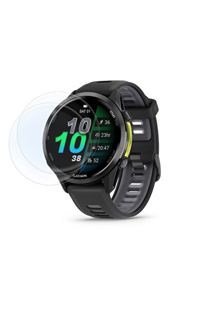 Phonextra Garmin Forerunner 970 47mm Compatible 2 Pieces 9H Nano Screen Prote...